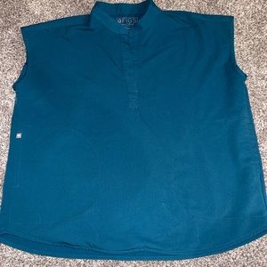 FIGS RAFAELA CARIBBEAN BLUE